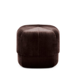 Circus puf, Coffee - H40 cm.