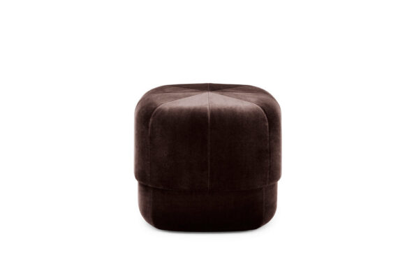 Circus puf, Coffee - H40 cm.