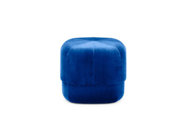 Circus puf, lille, Electric Blue - 40x46x46 cm