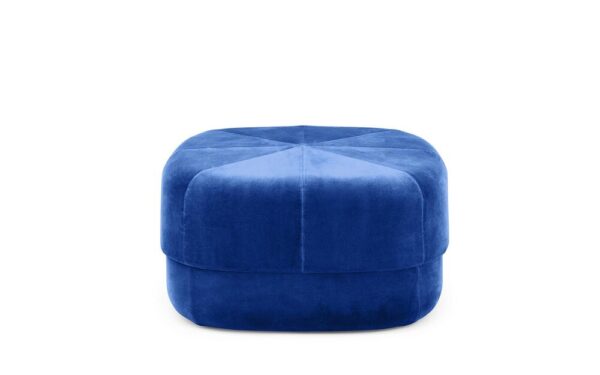 Circus puf, stor, Electric Blue - 35x65x65 cm