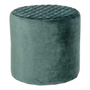 Ejby Puf - Mørkegrøn Velour