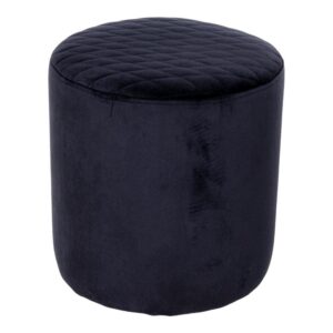 Ejby Puf - Sort Velour