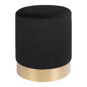 Gamby Puf - Sort Velour