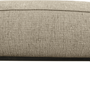 Puf WOOOD Statement beige struktureret velour skammel/fodskammel H40xB80xD55 cm