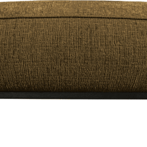 Puf/fodskammel WOOOD Statement - grov Ferra velour brass/guld H40xB80xD55