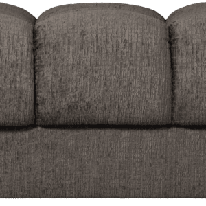 Sofapuf WOOOD Second Date grå velour 82x61x42 cm